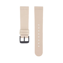 Load image into Gallery viewer, Light pink skin tone leather Hervor watch straps with black buckle